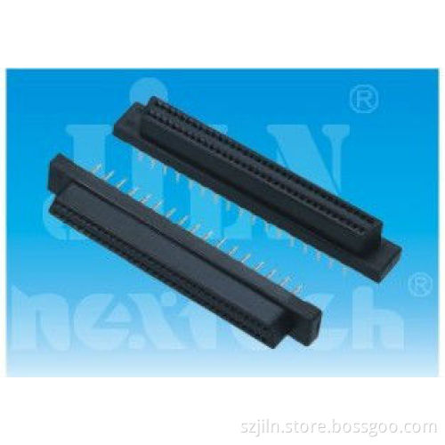 D-Sub straight scsi connector pcb